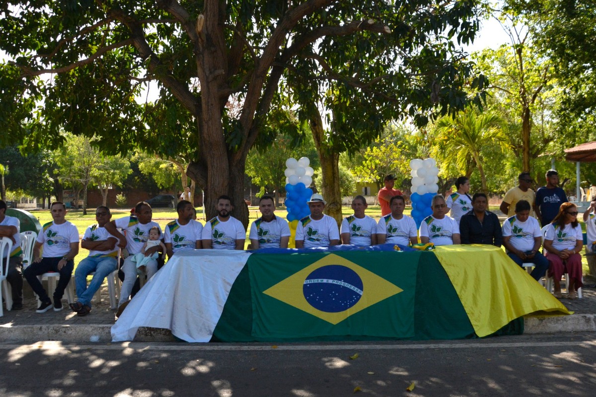 Prefeitura de Pau D’arco do Piauí realiza desfile cívico de 7 de Setembro: Meio Ambiente foi o tema do desfile