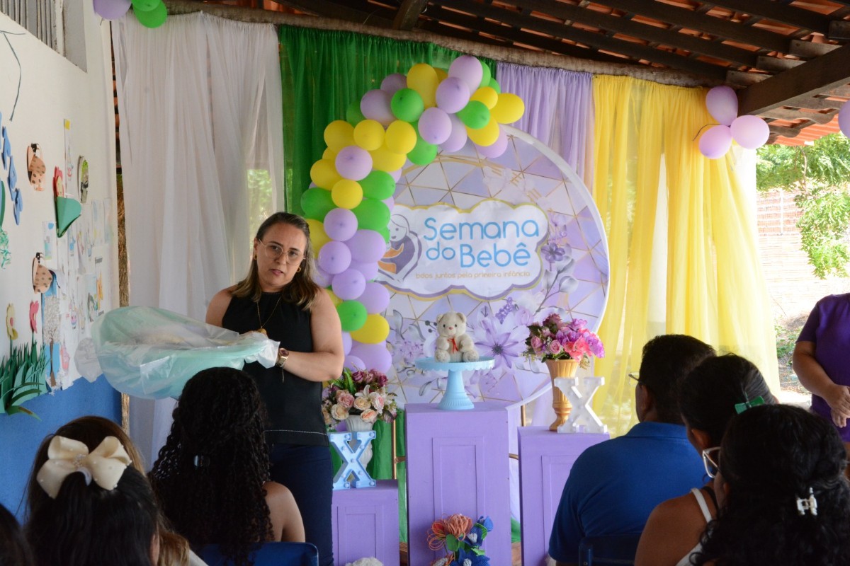 Prefeitura de Pau D’arco do Piauí realiza Semana do Bebê para discutir qualidade da saúde, assistência social e educação na Primeira Infância