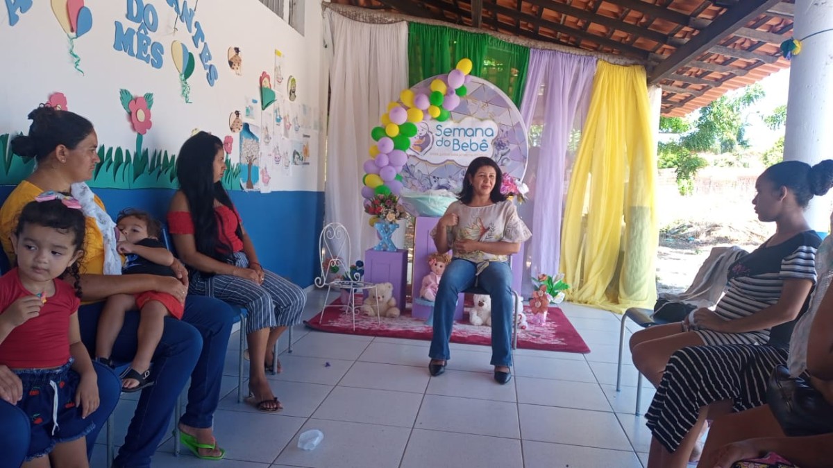 Prefeitura de Pau D’arco do Piauí realiza Semana do Bebê para discutir qualidade da saúde, assistência social e educação na Primeira Infância