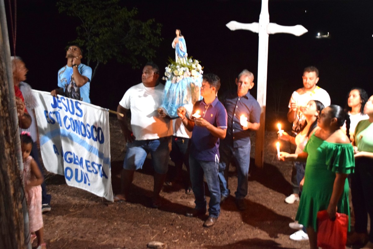 Pau D’arco do Piauí: Abertura religiosa da festa de Nossa Senhora da Conceição