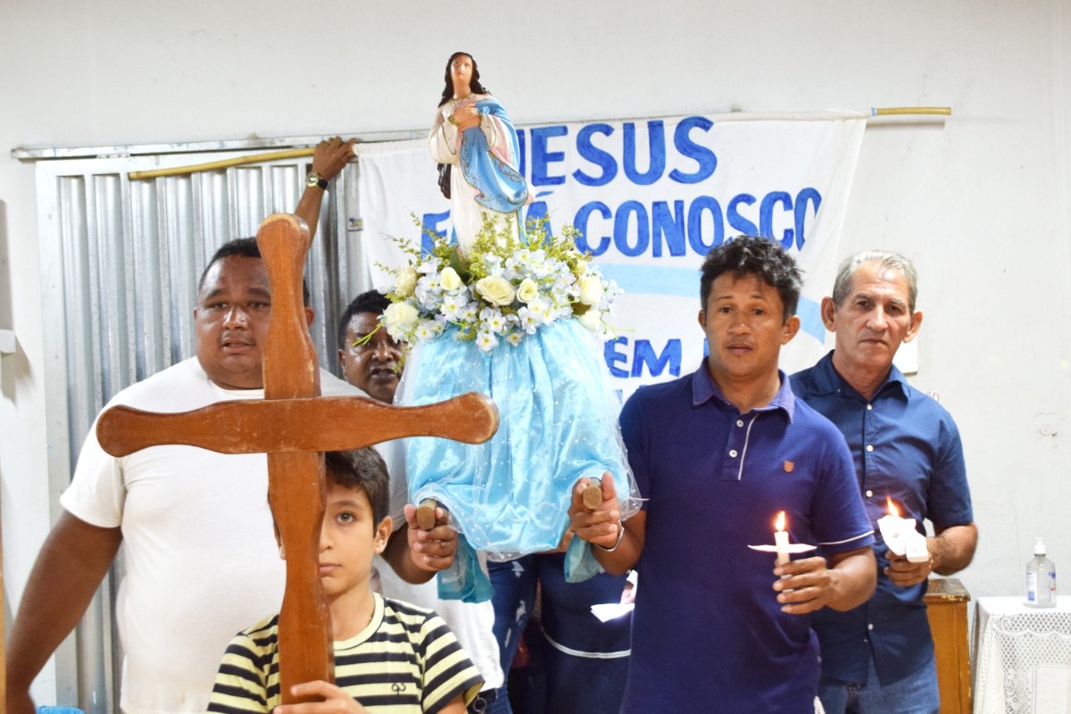 Pau D’arco do Piauí: Abertura religiosa da festa de Nossa Senhora da Conceição