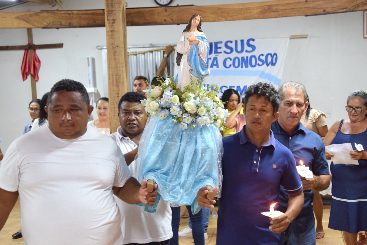 Pau D’arco do Piauí: Abertura religiosa da festa de Nossa Senhora da Conceição