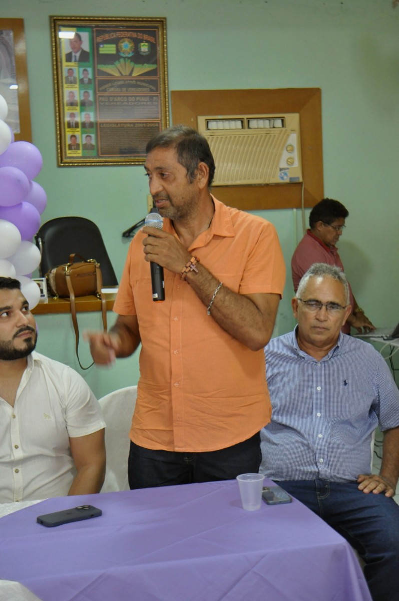 Prefeito Nilton Bacelar participa de solenidade de posse do Conselho Tutelar em Pau D’arco do Piauí