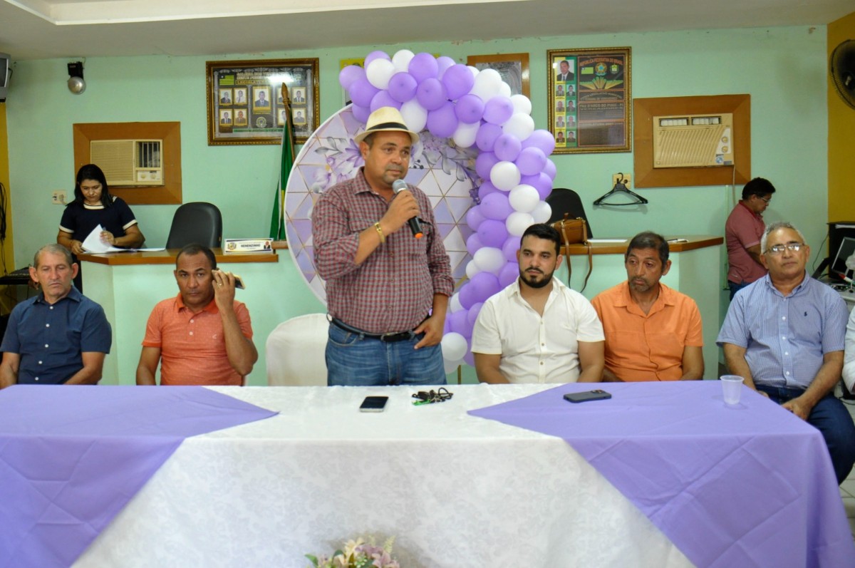 Prefeito Nilton Bacelar participa de solenidade de posse do Conselho Tutelar em Pau D’arco do Piauí