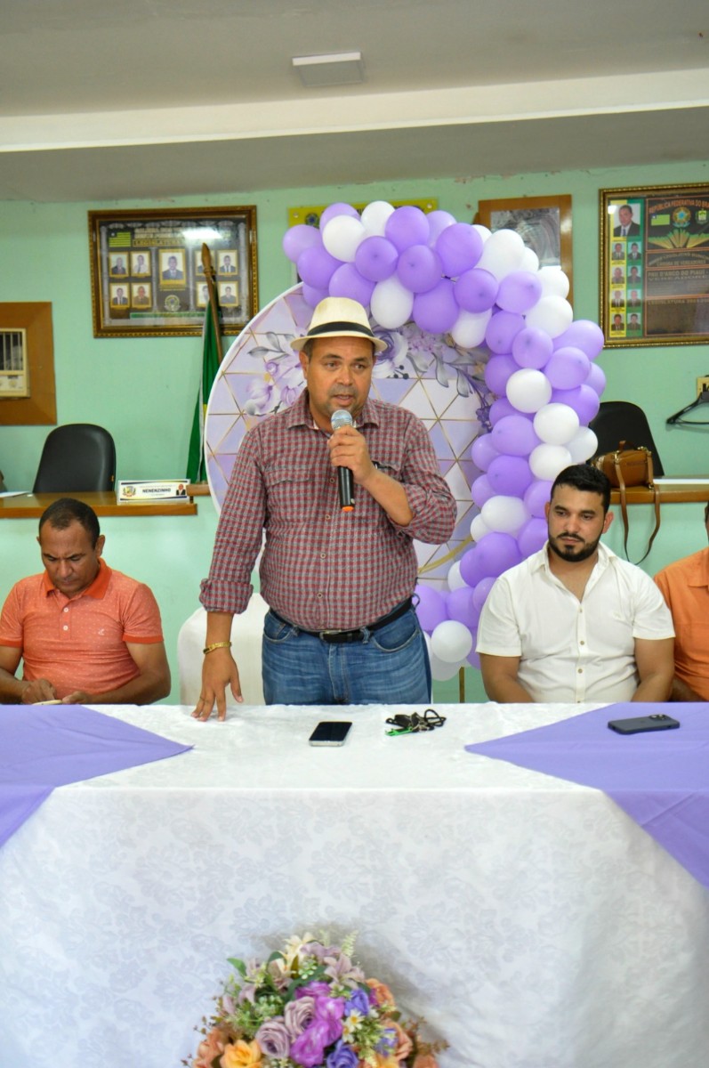 Prefeito Nilton Bacelar participa de solenidade de posse do Conselho Tutelar em Pau D’arco do Piauí