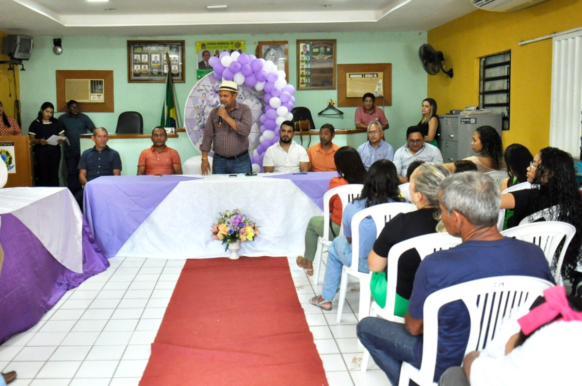 Prefeito Nilton Bacelar participa de solenidade de posse do Conselho Tutelar em Pau D’arco do Piauí