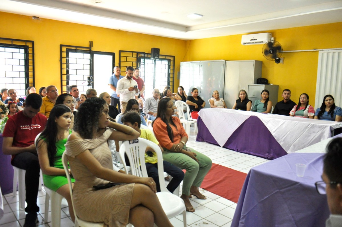 Prefeito Nilton Bacelar participa de solenidade de posse do Conselho Tutelar em Pau D’arco do Piauí