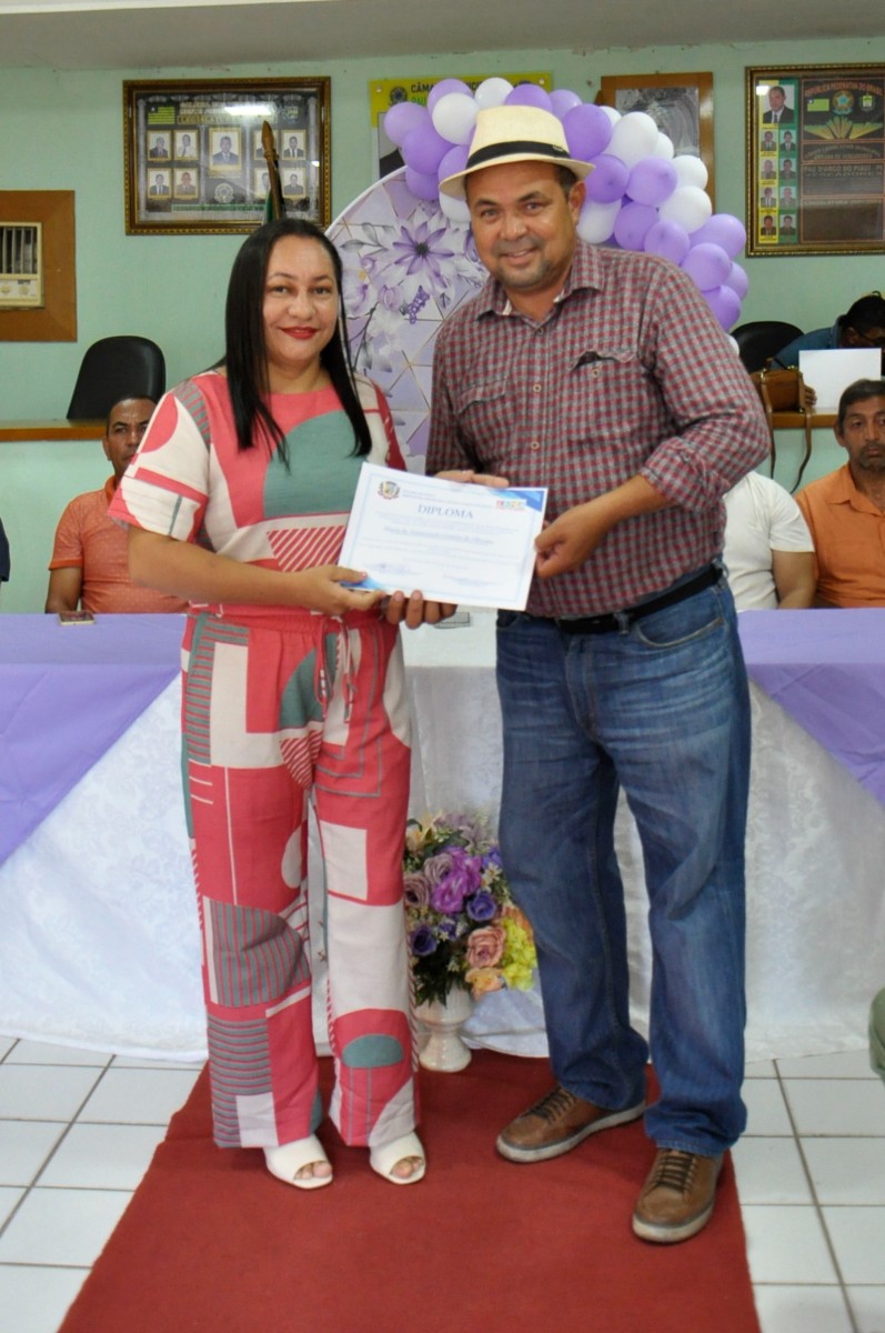 Prefeito Nilton Bacelar participa de solenidade de posse do Conselho Tutelar em Pau D’arco do Piauí