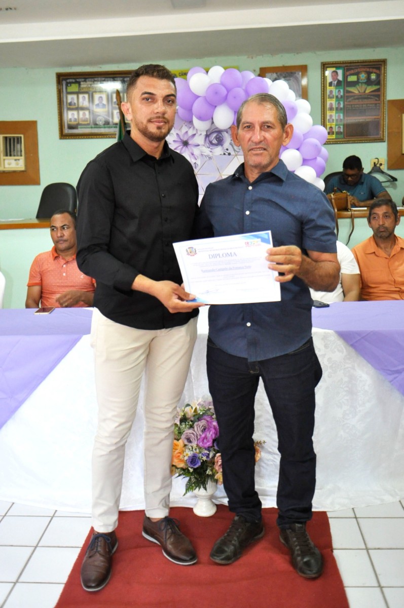 Prefeito Nilton Bacelar participa de solenidade de posse do Conselho Tutelar em Pau D’arco do Piauí