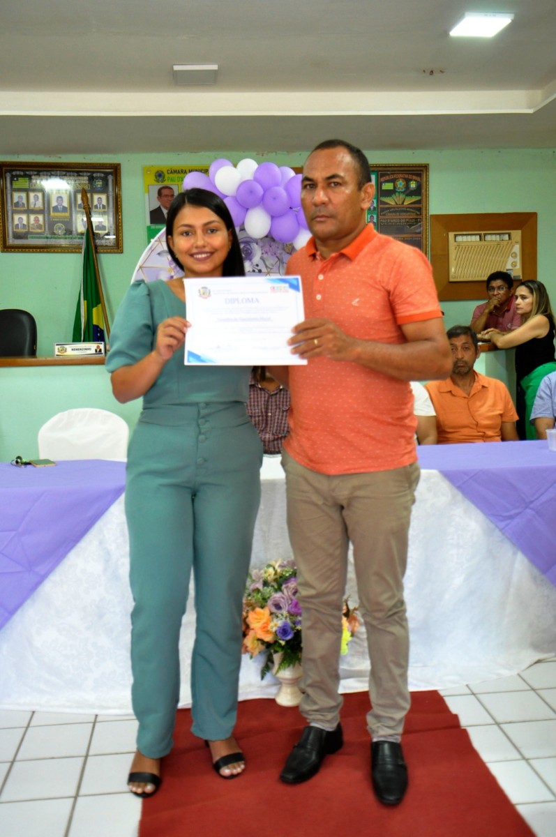 Prefeito Nilton Bacelar participa de solenidade de posse do Conselho Tutelar em Pau D’arco do Piauí