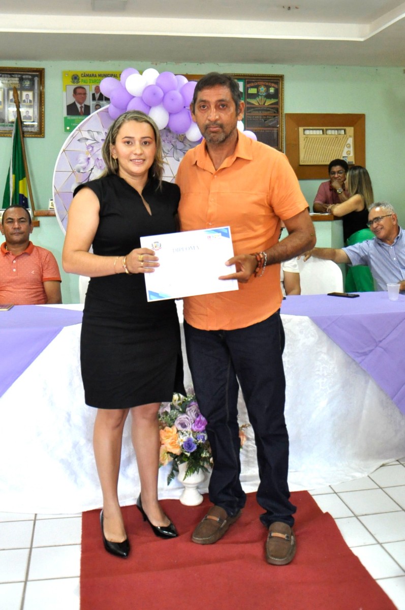 Prefeito Nilton Bacelar participa de solenidade de posse do Conselho Tutelar em Pau D’arco do Piauí