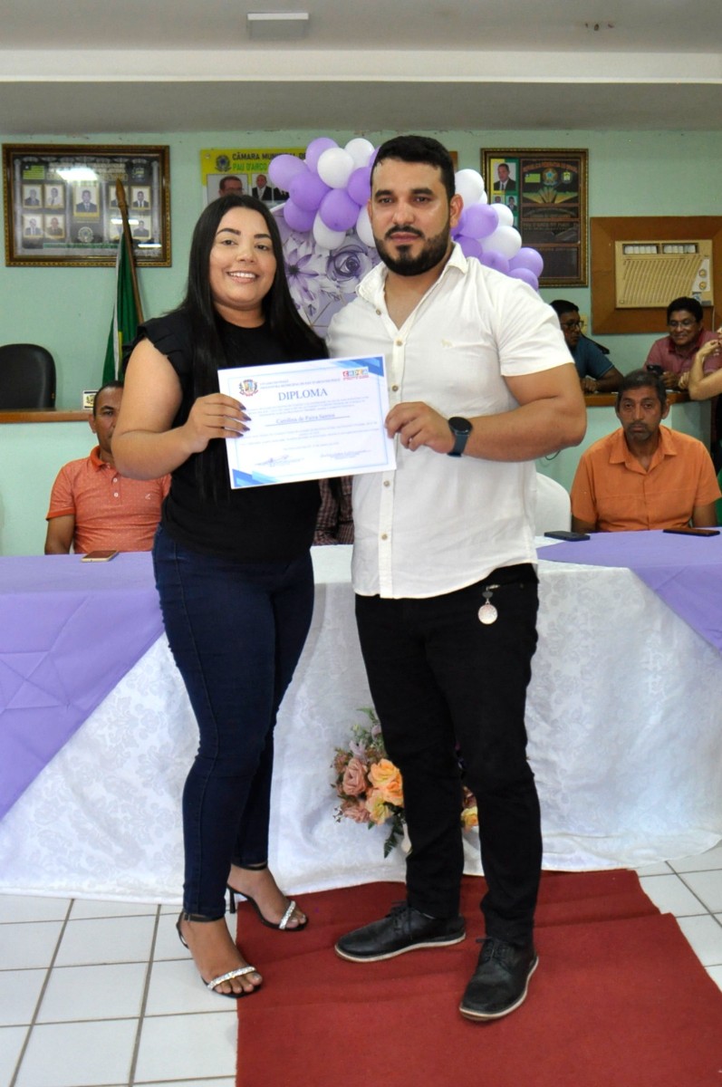 Prefeito Nilton Bacelar participa de solenidade de posse do Conselho Tutelar em Pau D’arco do Piauí