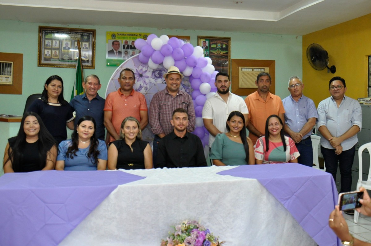 Prefeito Nilton Bacelar participa de solenidade de posse do Conselho Tutelar em Pau D’arco do Piauí