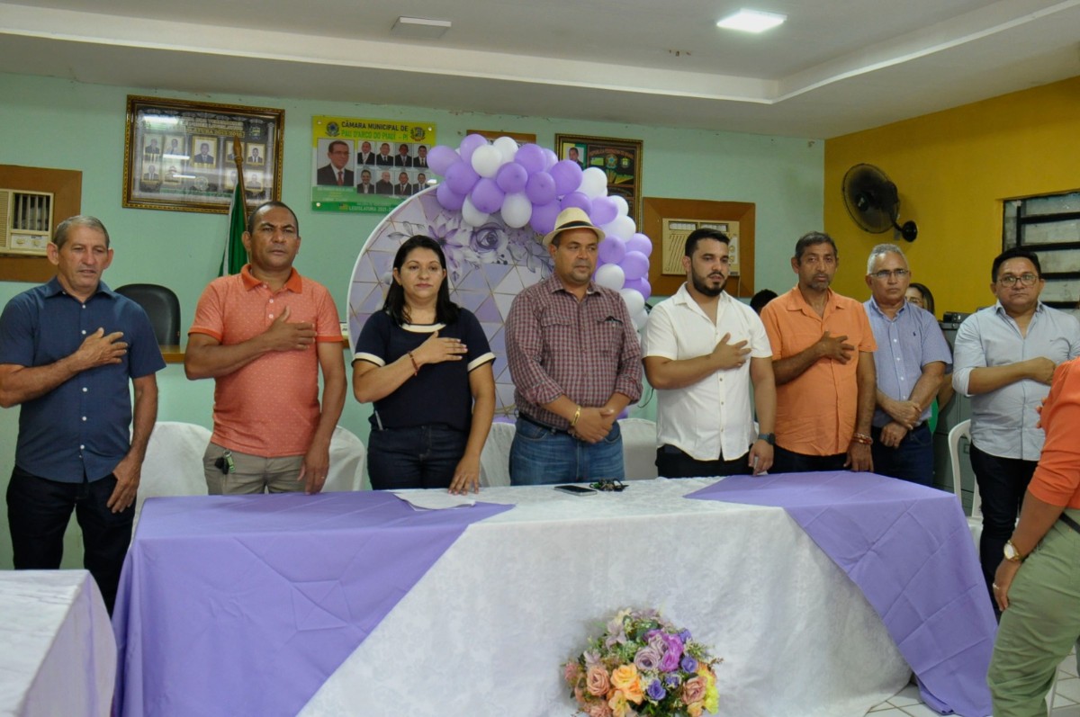 Prefeito Nilton Bacelar participa de solenidade de posse do Conselho Tutelar em Pau D’arco do Piauí