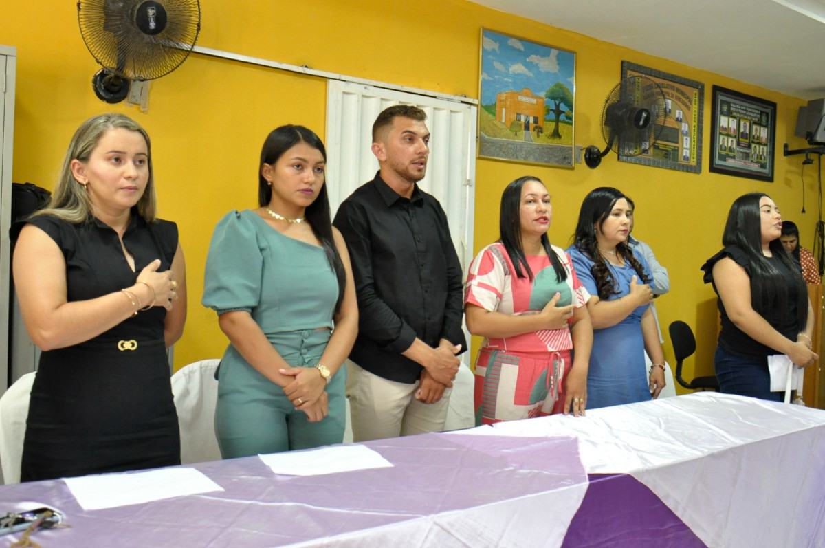 Prefeito Nilton Bacelar participa de solenidade de posse do Conselho Tutelar em Pau D’arco do Piauí