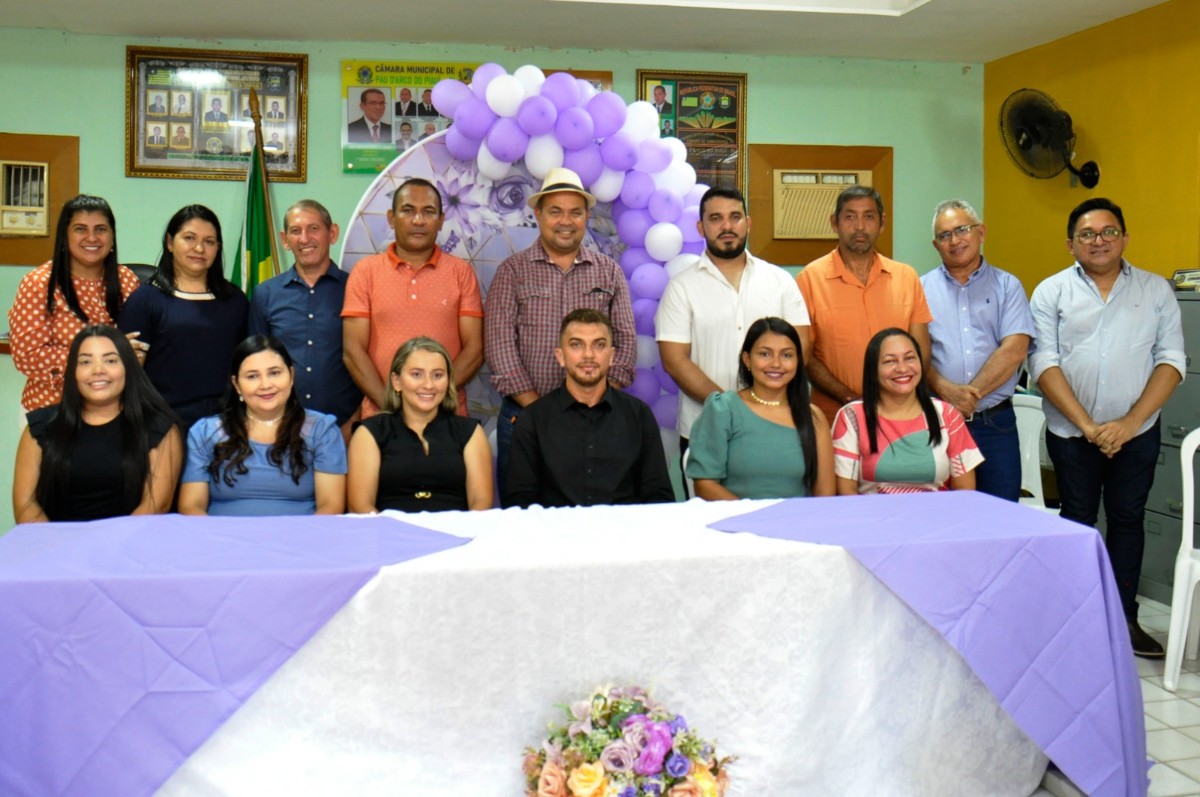 Prefeito Nilton Bacelar participa de solenidade de posse do Conselho Tutelar em Pau D’arco do Piauí