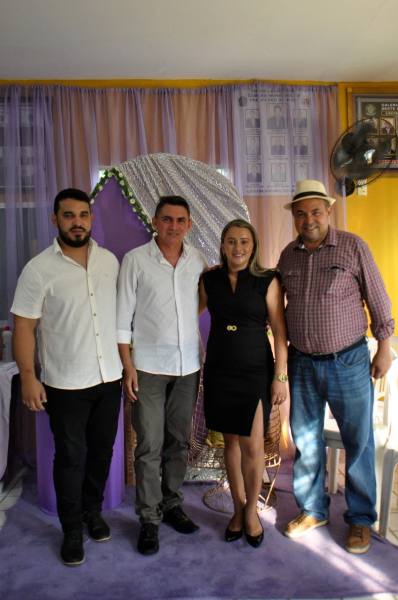 Prefeito Nilton Bacelar participa de solenidade de posse do Conselho Tutelar em Pau D’arco do Piauí