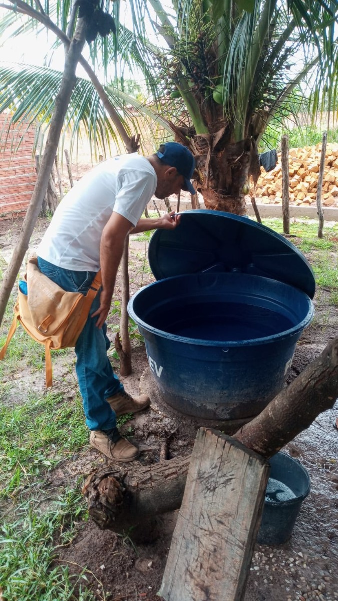 Agentes de endemias intensificam ações de combate à dengue em Pau D’arco do Piauí