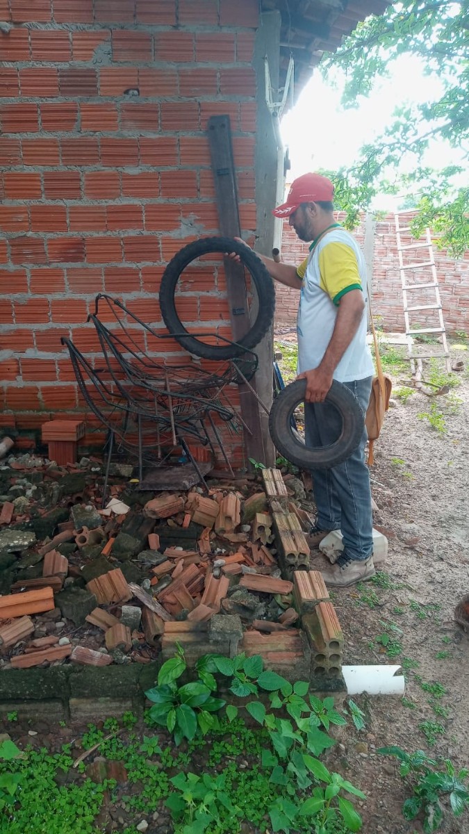 Agentes de endemias intensificam ações de combate à dengue em Pau D’arco do Piauí