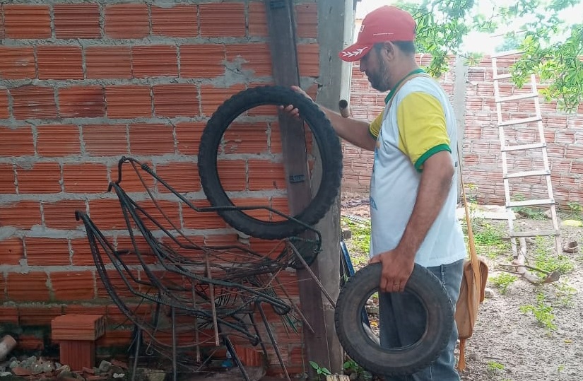 Agentes de endemias intensificam ações de combate à dengue em Pau D’arco do Piauí