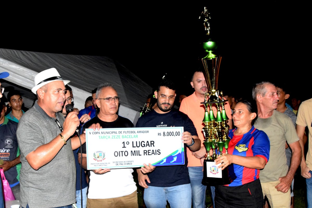 Fonte Nova vence de goleada e conquista o título da Taça Zezé Bacelar em Pau D’arco do Piauí