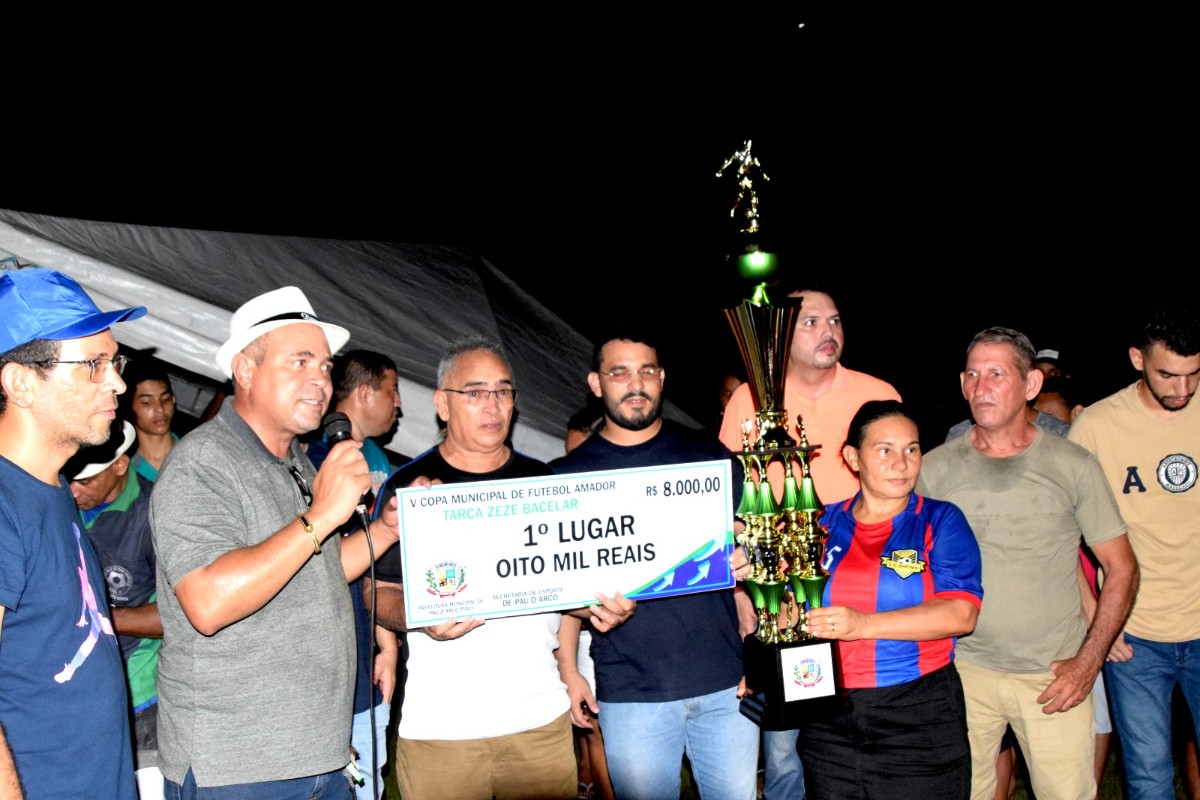 Fonte Nova vence de goleada e conquista o título da Taça Zezé Bacelar em Pau D’arco do Piauí