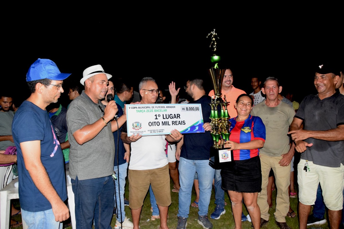 Fonte Nova vence de goleada e conquista o título da Taça Zezé Bacelar em Pau D’arco do Piauí