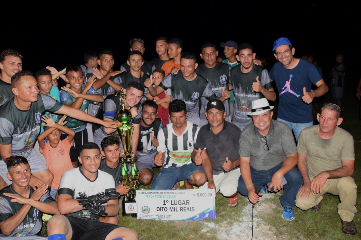 Fonte Nova vence de goleada e conquista o título da Taça Zezé Bacelar em Pau D’arco do Piauí