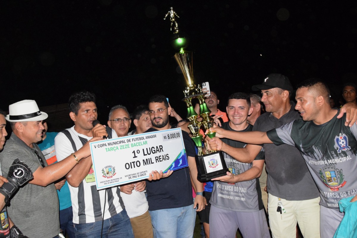 Fonte Nova vence de goleada e conquista o título da Taça Zezé Bacelar em Pau D’arco do Piauí