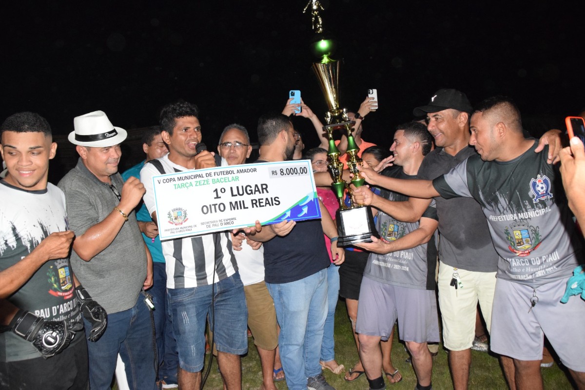 Fonte Nova vence de goleada e conquista o título da Taça Zezé Bacelar em Pau D’arco do Piauí