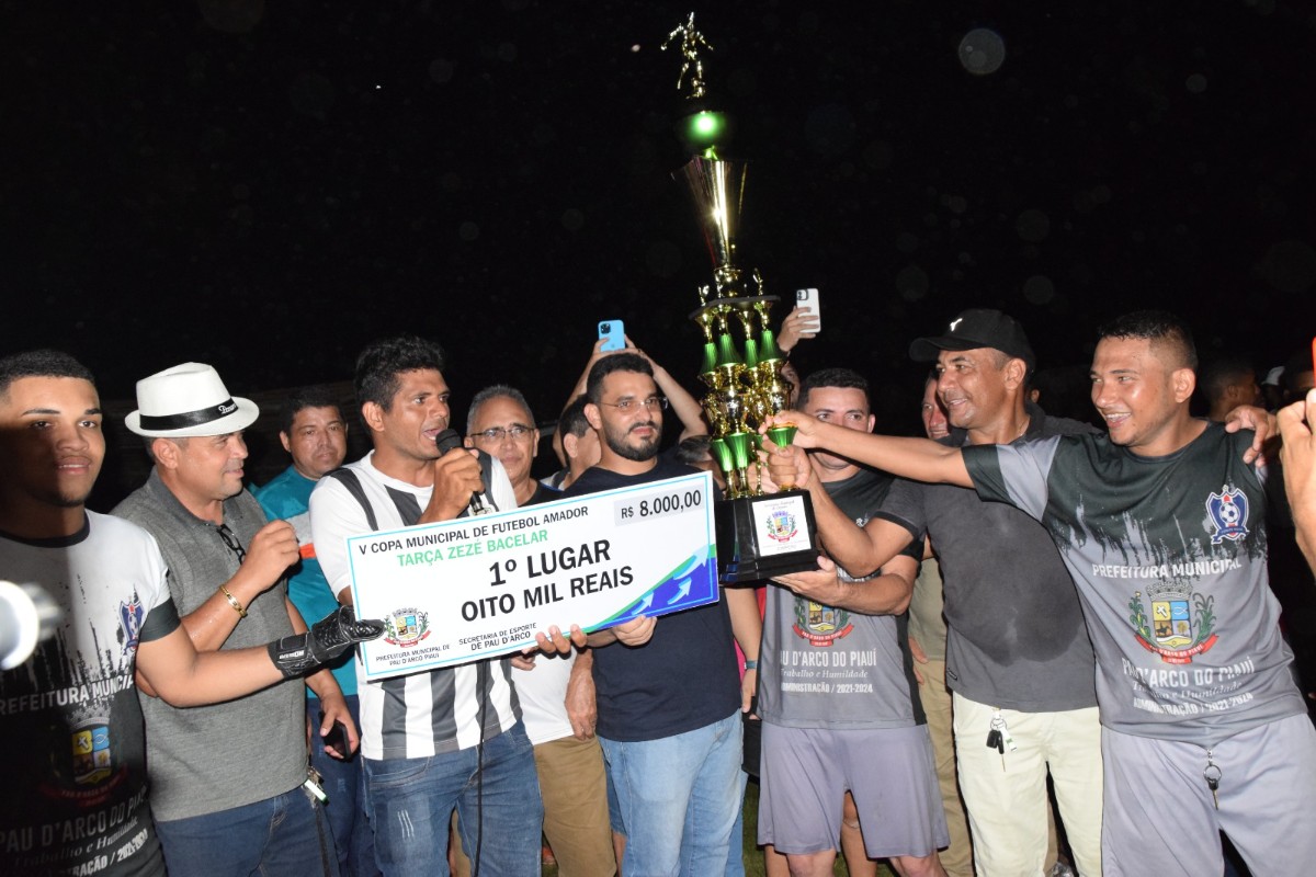 Fonte Nova vence de goleada e conquista o título da Taça Zezé Bacelar em Pau D’arco do Piauí