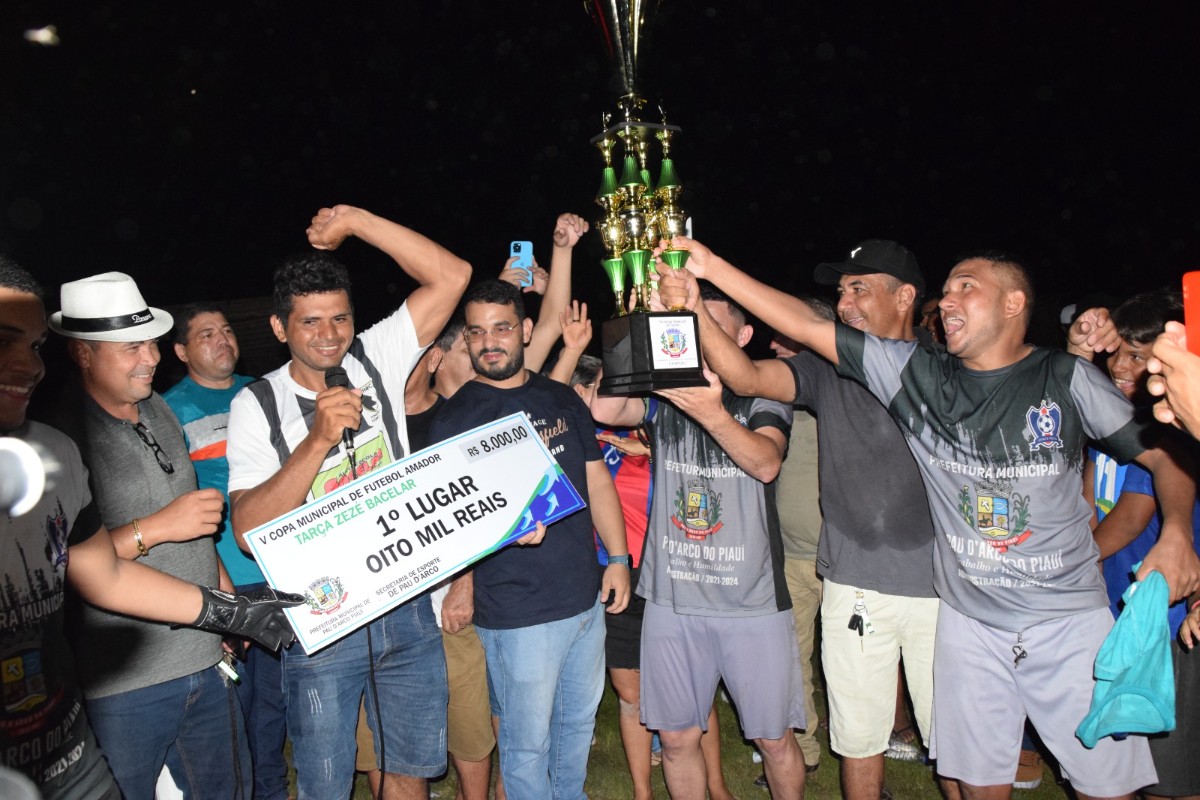 Fonte Nova vence de goleada e conquista o título da Taça Zezé Bacelar em Pau D’arco do Piauí