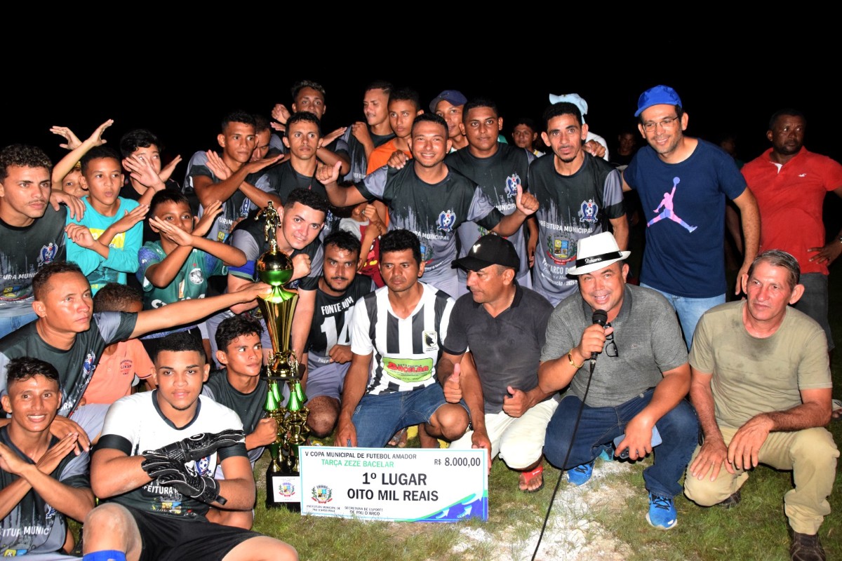 Fonte Nova vence de goleada e conquista o título da Taça Zezé Bacelar em Pau D’arco do Piauí