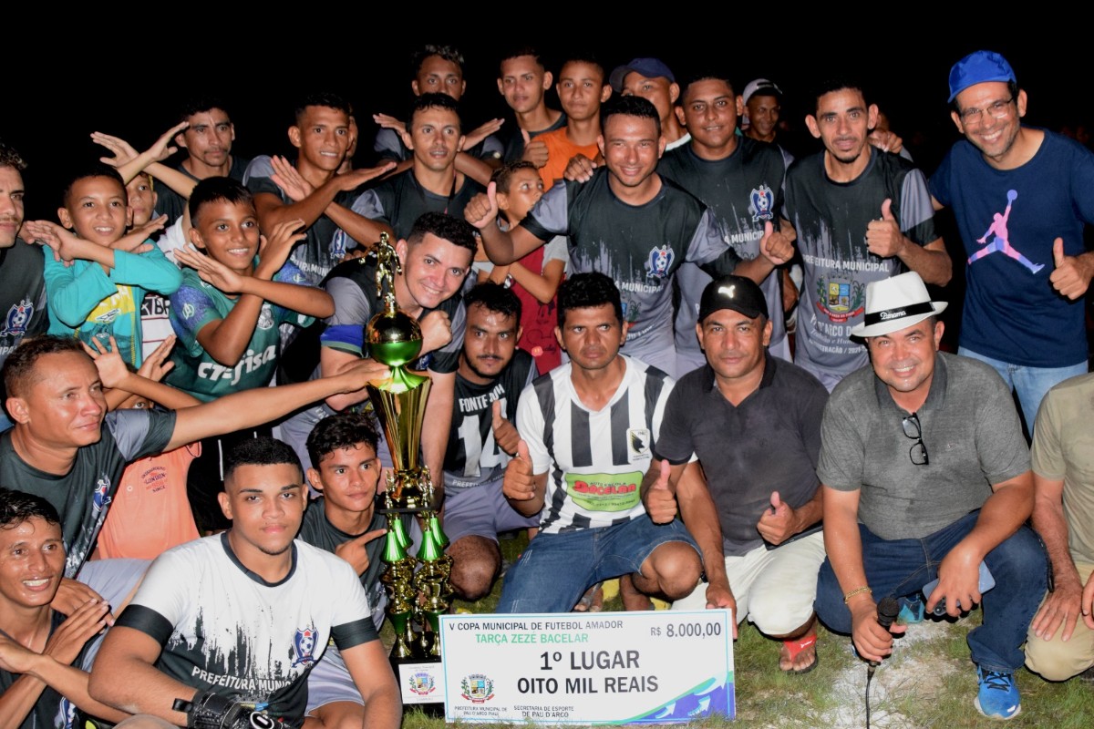 Fonte Nova vence de goleada e conquista o título da Taça Zezé Bacelar em Pau D’arco do Piauí