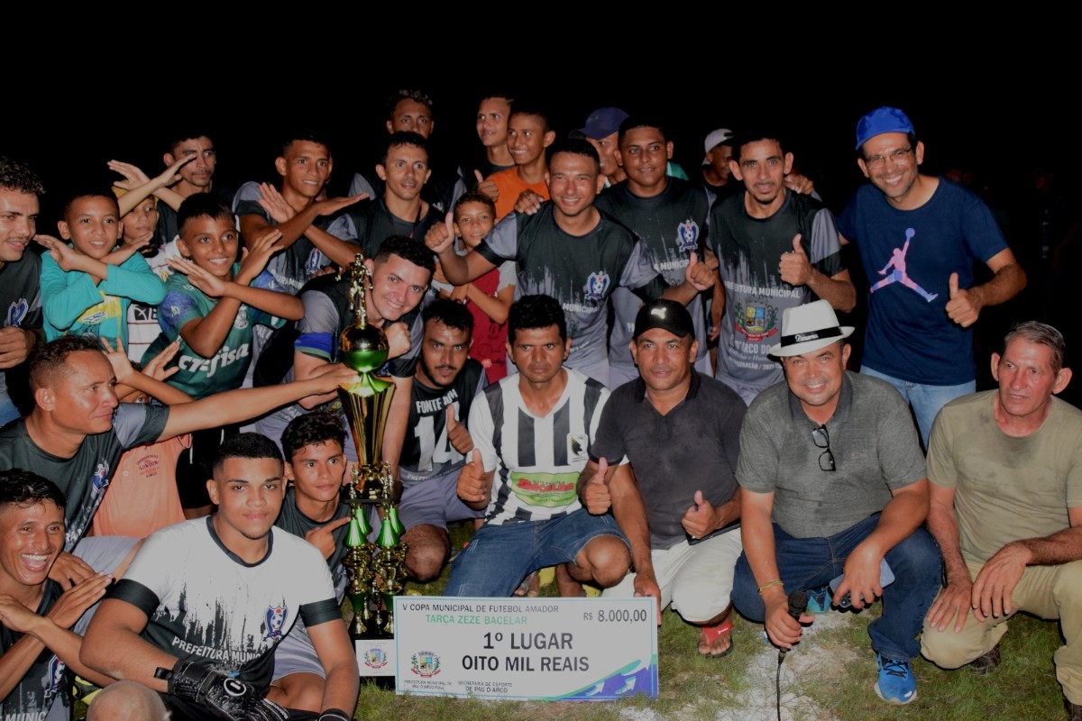 Fonte Nova vence de goleada e conquista o título da Taça Zezé Bacelar em Pau D’arco do Piauí