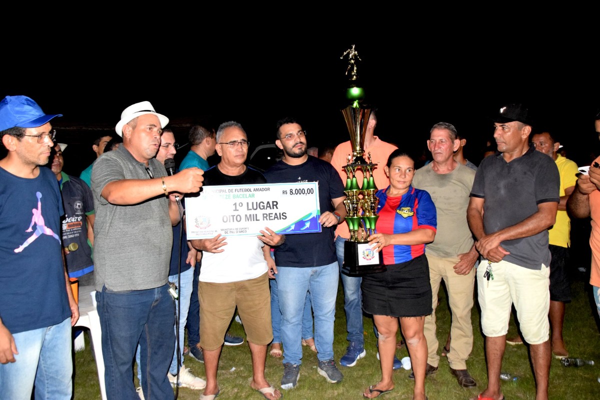 Fonte Nova vence de goleada e conquista o título da Taça Zezé Bacelar em Pau D’arco do Piauí