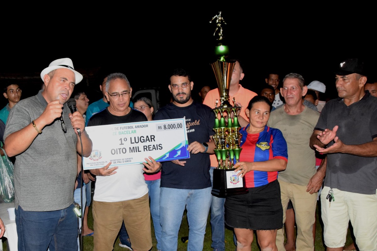 Fonte Nova vence de goleada e conquista o título da Taça Zezé Bacelar em Pau D’arco do Piauí