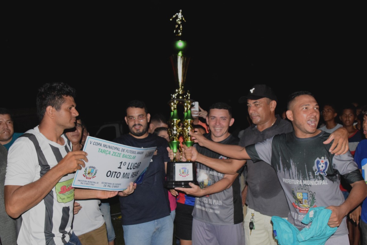 Fonte Nova vence de goleada e conquista o título da Taça Zezé Bacelar em Pau D’arco do Piauí