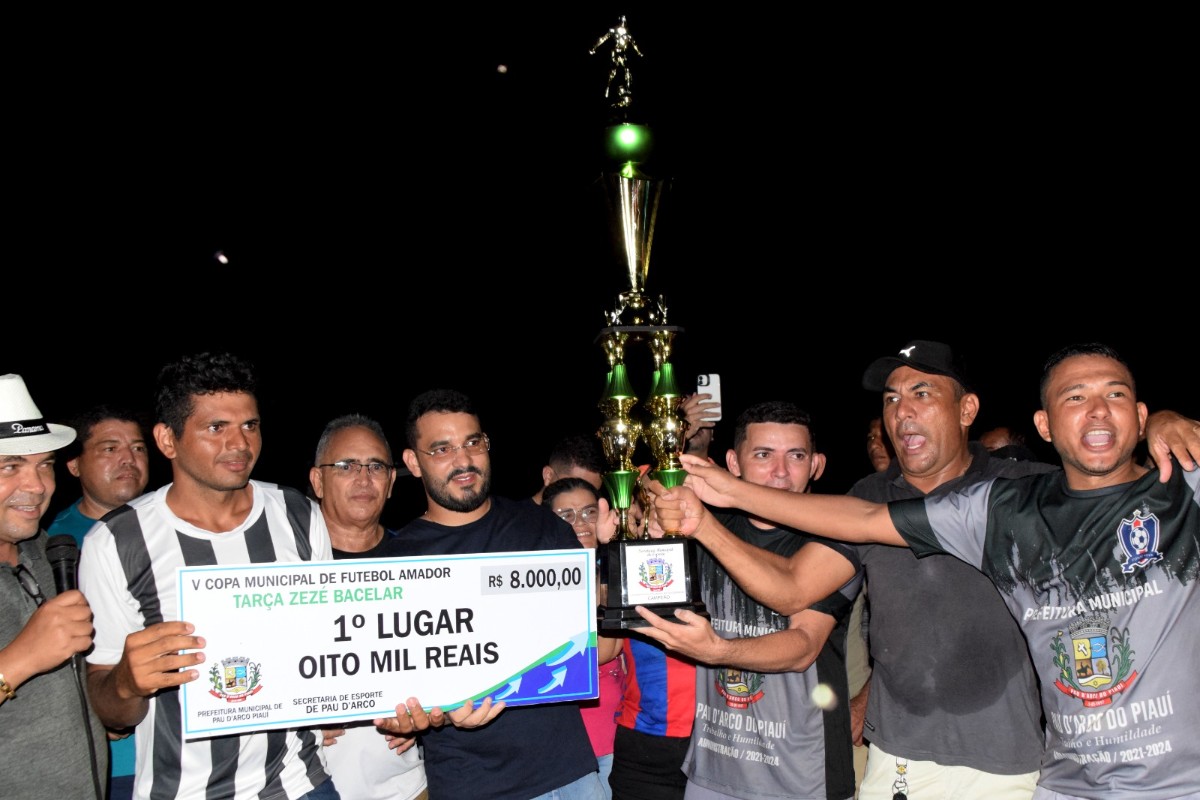 Fonte Nova vence de goleada e conquista o título da Taça Zezé Bacelar em Pau D’arco do Piauí