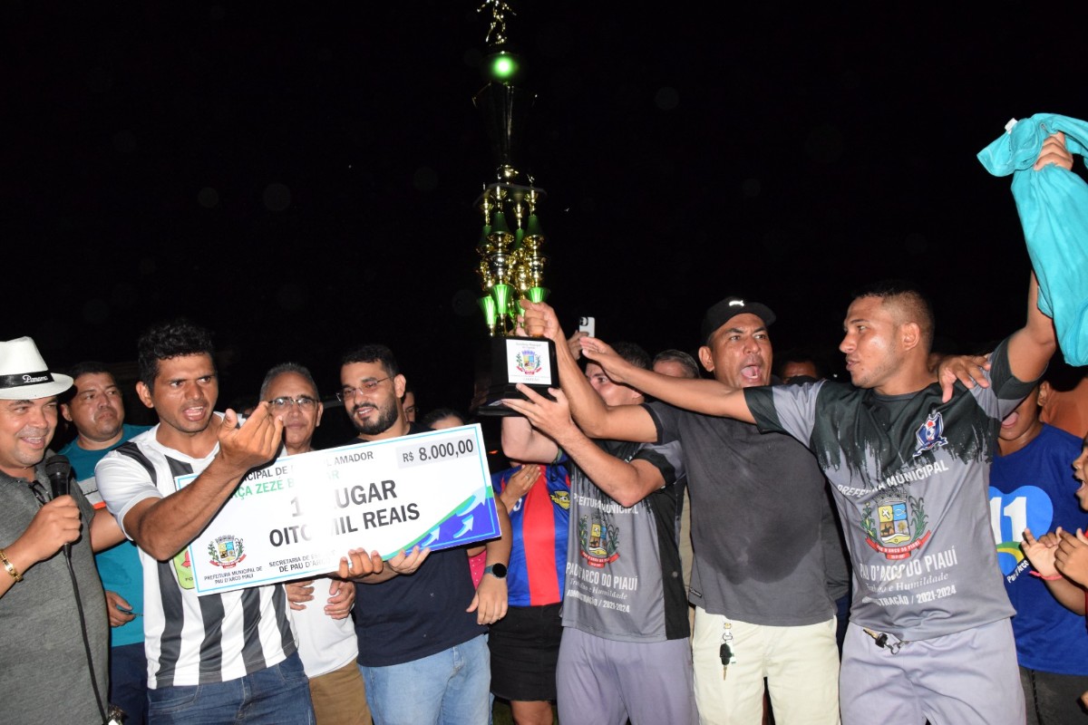 Fonte Nova vence de goleada e conquista o título da Taça Zezé Bacelar em Pau D’arco do Piauí