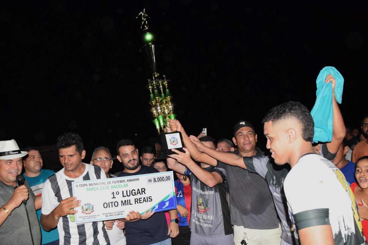 Fonte Nova vence de goleada e conquista o título da Taça Zezé Bacelar em Pau D’arco do Piauí