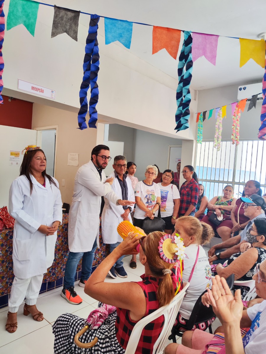 UBS Francisco Alves de Lemos de Pau D’arco do Piauí chama atenção para a prevenção e controle da hipertensão e do diabetes