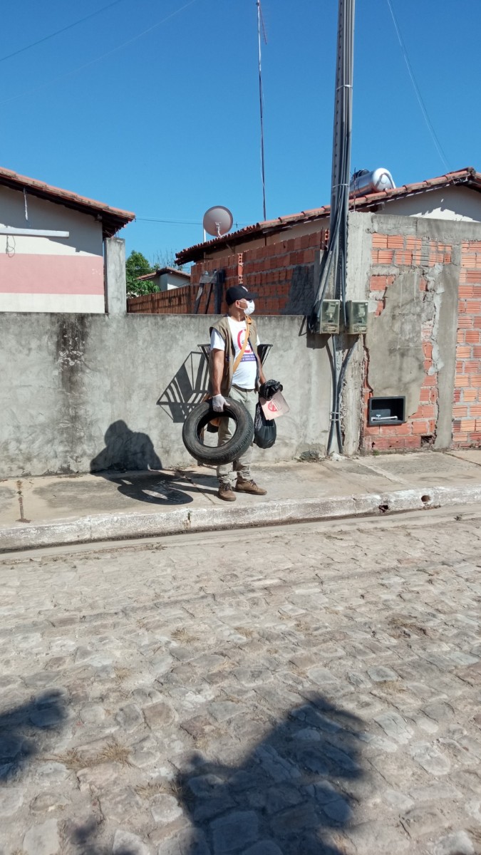 Secretaria de saúde de Pau D’arco do Piauí realiza mutirão contra a Dengue