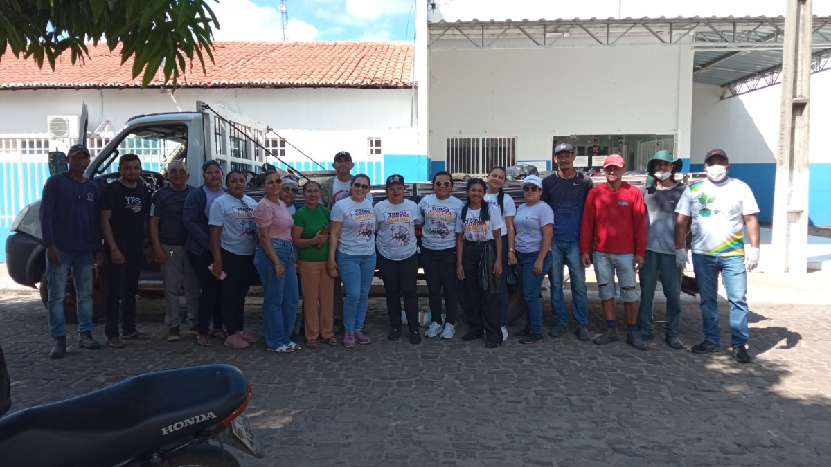Secretaria de saúde de Pau D’arco do Piauí realiza mutirão contra a Dengue