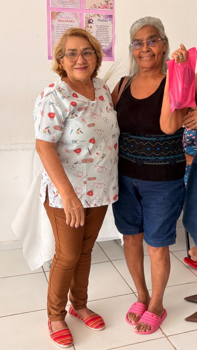 UBS Jos&eacute; Rodrigues Bacelar Na localidade Vaquejador promove a&ccedil;&atilde;o especial em celebra&ccedil;&atilde;o ao Dia Internacional da Mulher