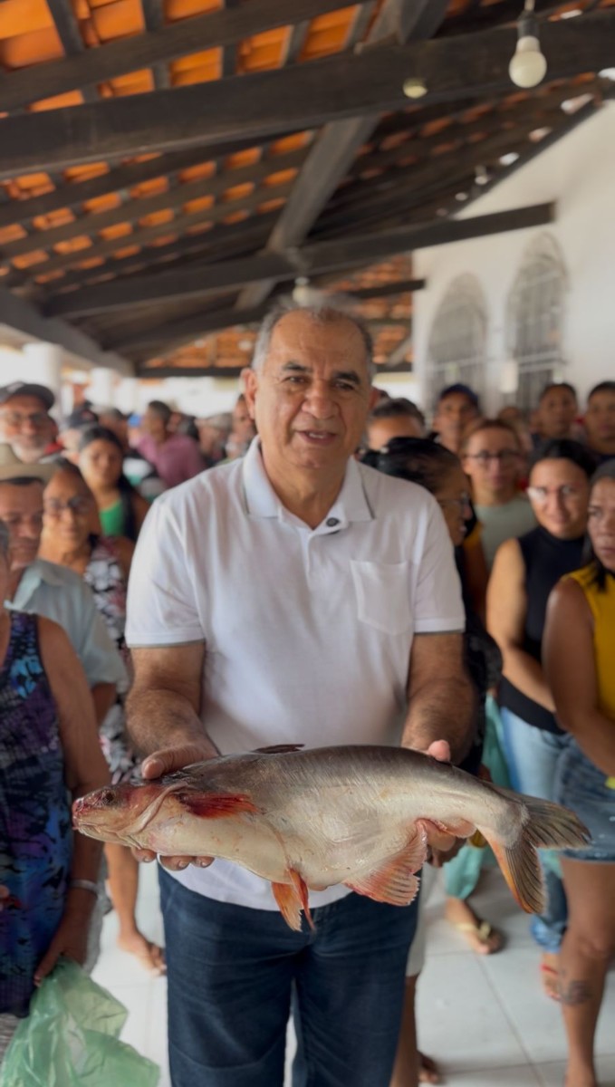 Prefeitura de Pau D’Arco do Piauí realiza entrega de peixes na Semana Santa