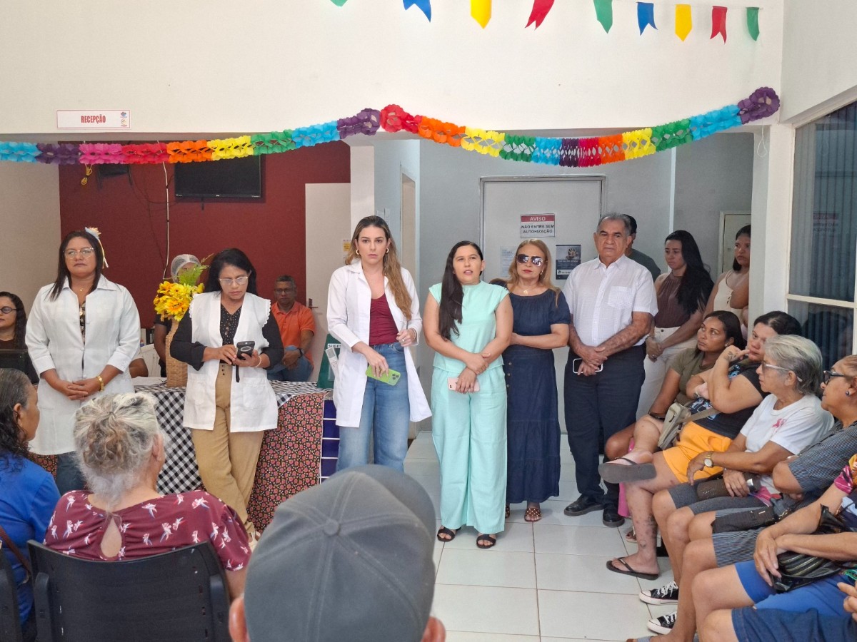 PAU D&rsquo;ARCO DO PIAU&Iacute; REALIZA PALESTRA PARA DIAB&Eacute;TICOS EM CLIMA JUNINO