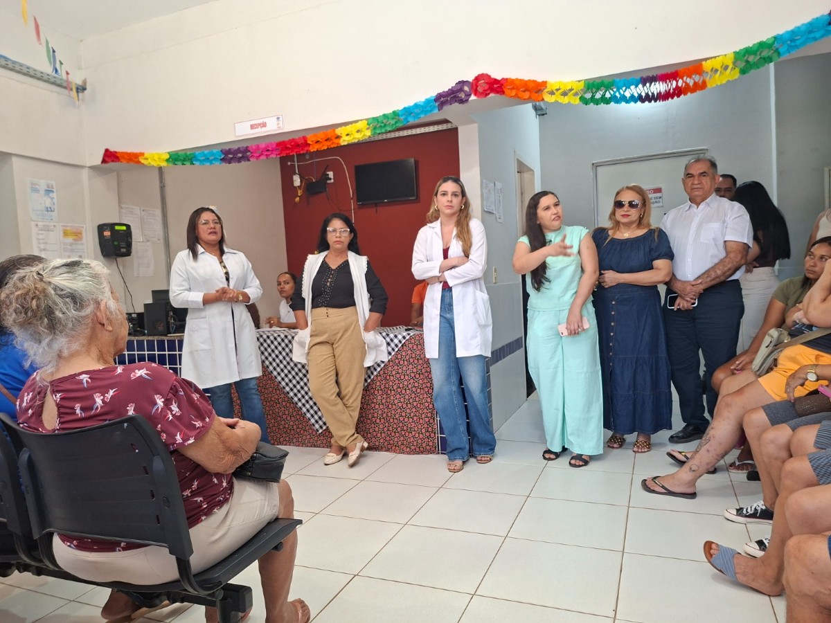 PAU D&rsquo;ARCO DO PIAU&Iacute; REALIZA PALESTRA PARA DIAB&Eacute;TICOS EM CLIMA JUNINO