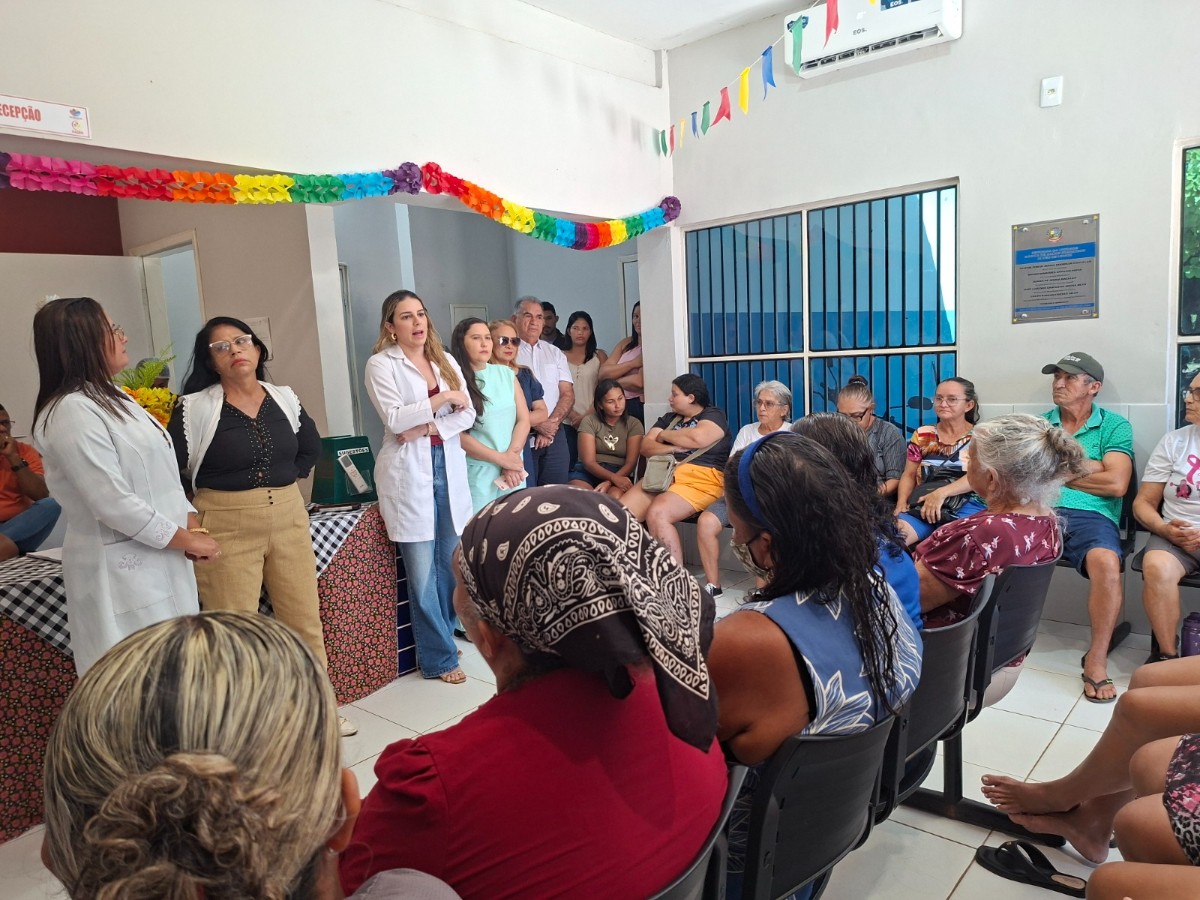 PAU D&rsquo;ARCO DO PIAU&Iacute; REALIZA PALESTRA PARA DIAB&Eacute;TICOS EM CLIMA JUNINO