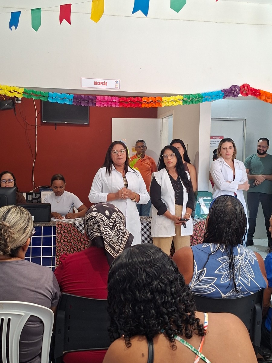 PAU D&rsquo;ARCO DO PIAU&Iacute; REALIZA PALESTRA PARA DIAB&Eacute;TICOS EM CLIMA JUNINO